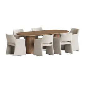 Foley Chair Campbell Table Dining Set